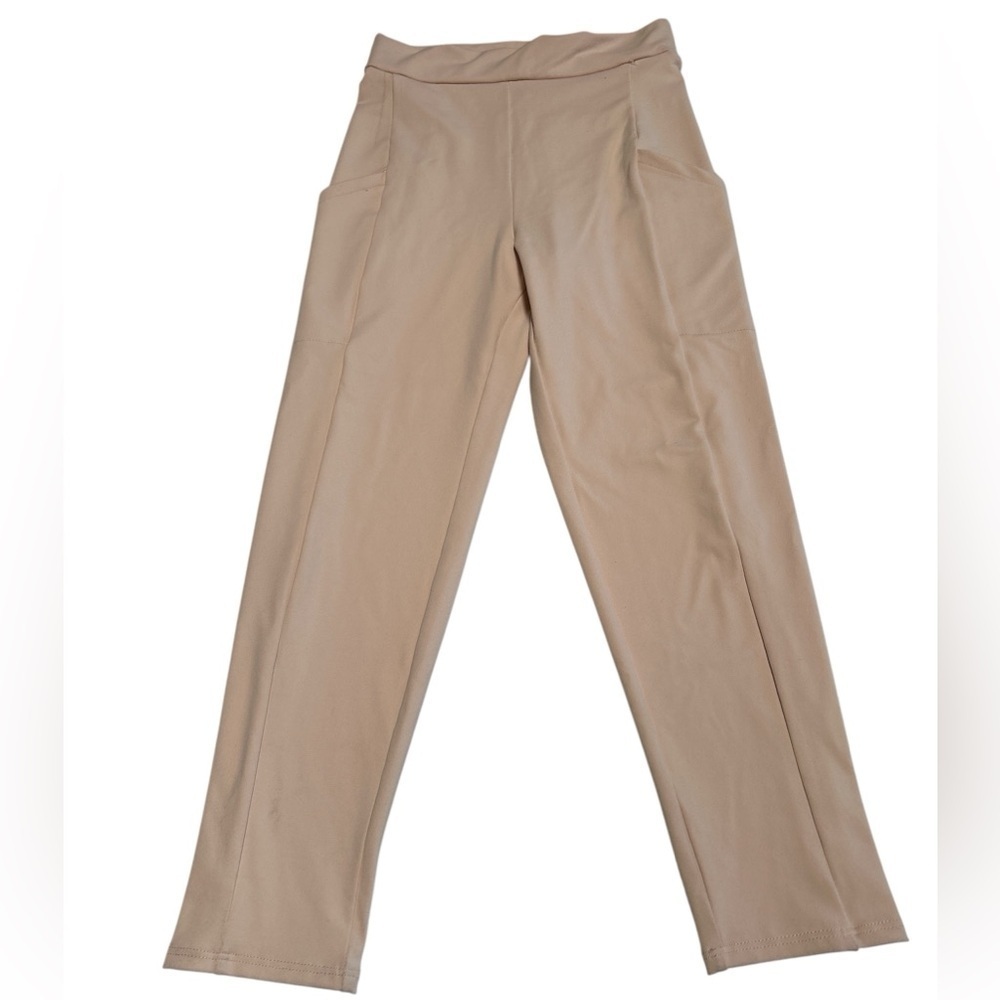 Live The Process Beige Leggings